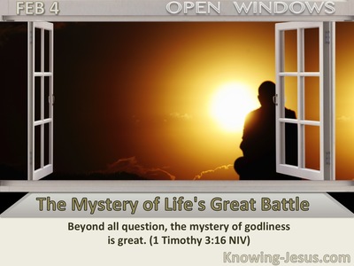 The Mystery of Life's Great Battle